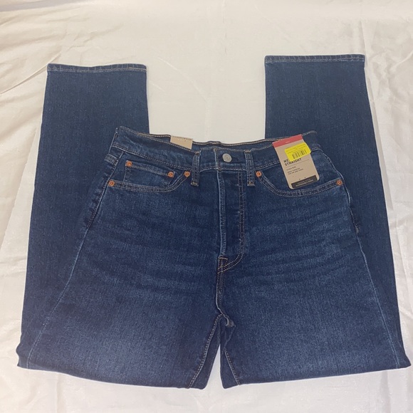 Levi’s High-Waisted Straight Leg Jeans - Picture 1 of 9